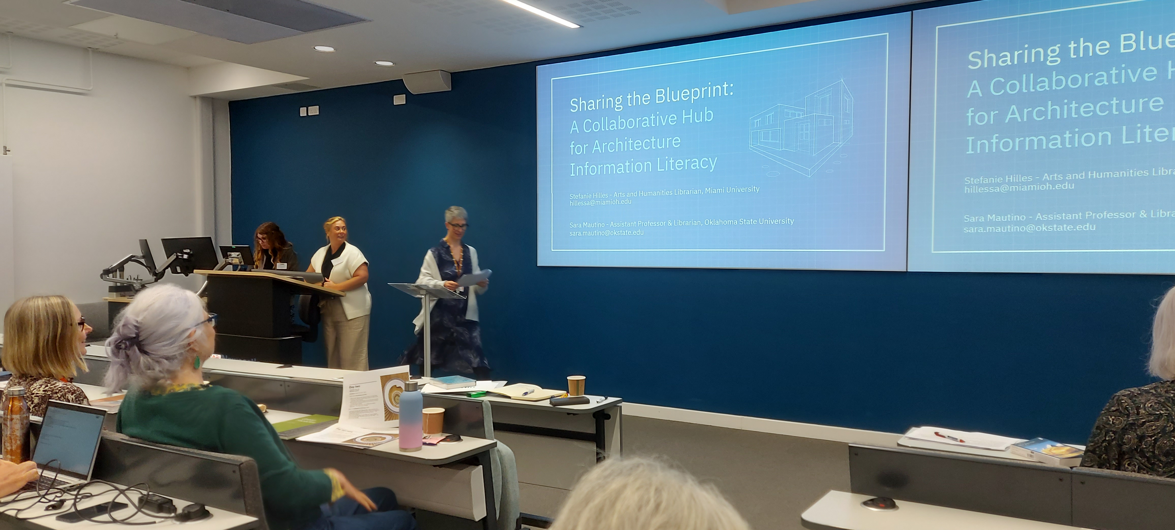 Sharing the blueprint: a collaborative hub for architecture information literacy